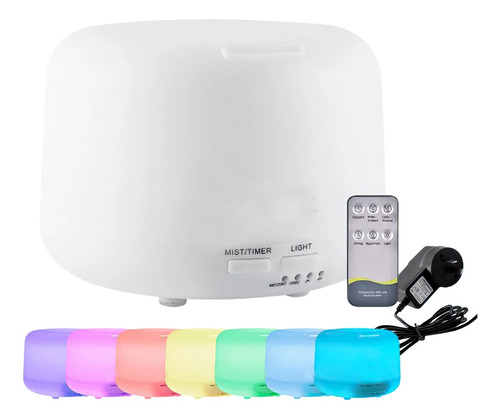 Humidificador De Ambiente Disfusor Esencias Aromatizador 300 Color Blanco