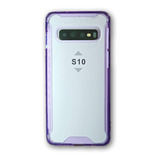 Funda Silicona Rigida Puntera Transparente Para Samsung S10