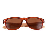 Gafas Modernas Palmtree, Mxfhs-002, Brown, Uv400, Policarbo