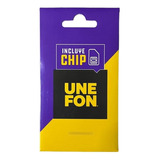 2 Chips Unefon Ilimitado Recarga De  Multiregión