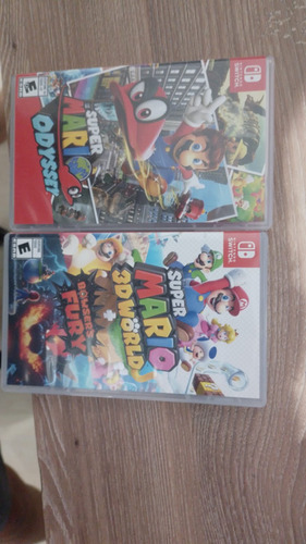 Super Mario Odyssey+super Mario 3d World+ Bowser´s Fury