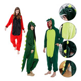 Pijamas Dinosaurio Pijama Completa Mameluco Disfraz Adulto