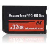 Tarjeta Memory Stick Ms Pro Duo Flash De 32 Gb Para Psp Cybe