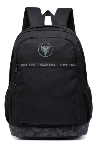 Mochila Urbana Cavalera Poliéster Adulto Casual Camuflada