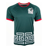 Playera Fútbol Camiseta Selección Mexicana Hombre Escudo