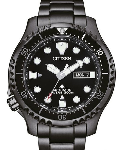 Reloj Automatico Citizen Ny0145-86e Wr200m Tapa/cor Rosca M