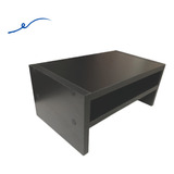 Suporte Para Monitor Base Preto Tx Mesa Organização 33x20x15