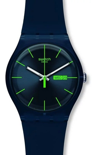 Reloj Swatch Suon700 Blue Rebel Unisex Suizo Agente Oficial