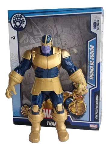 Figura Avengers Thanos Muñeco Articulado Marvel Original 