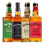 Combo Whisky Jack Daniel's - Apple + Honey + Fire + N°07