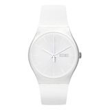 Reloj Swatch  So29w704-s14  New Gent Biosourced White Rebel