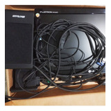 Caixa Com Monitor LG 15'' Caixas De Som Multilaser E Mouse