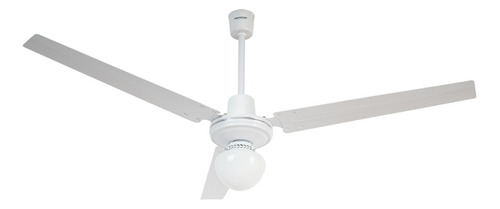 5 Ventilador De Techo 56 Blanco Con Luz Masterfan Prometheus