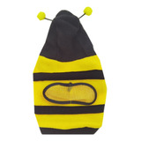 Bee Pet Puppy Coat Vestuário Roupa De Lã Com Capuz