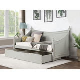 Sofa Cama  Daybed  Importado Color Gris Cama De Dia 