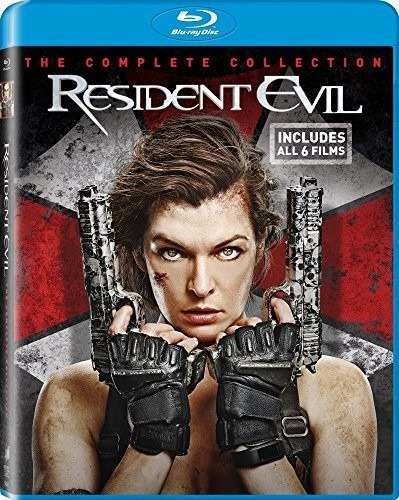 Colección Completa De Películas Blu-ray Resident Evil: