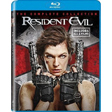 Colección Completa De Películas Blu-ray Resident Evil: