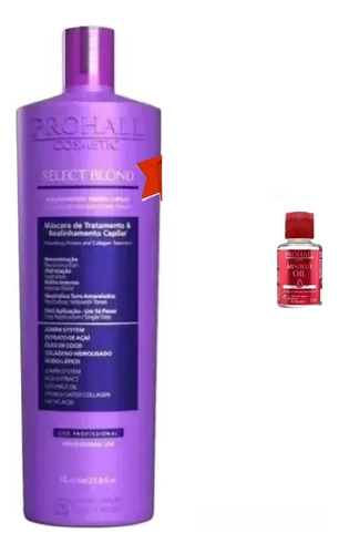 Prohall Selagem Select Blonde 1l + Oleo Argan Brinde 