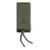 Estuche Cortapluma Eco Cuero 4.0822.4 Victorinox/mirafale Color Verde Olivo