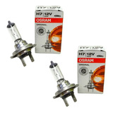 Paquete De 2 Focos Osram Original H7 12v 55w