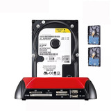 Dock Station Sata Usb 2.0 3.0 Combo + Dois Hd Toshiba 500gbs