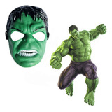 Máscara Antifaz Increíble Hulk Super Héroe Avengers Disfraz