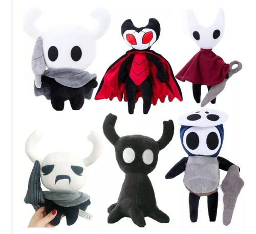 6pcs Hollow Knight Muñeco Peluche Juguete Para Niños Regalo