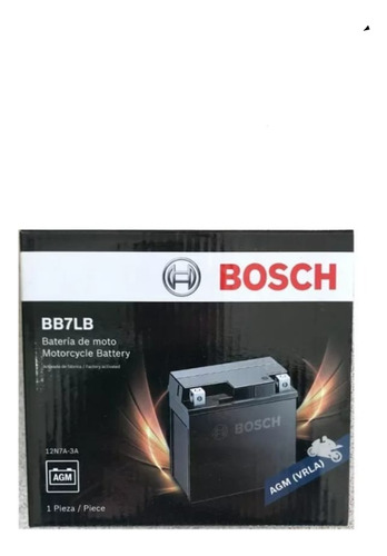 Batería Moto Bosch 12n7a-3a (bb7l-b)