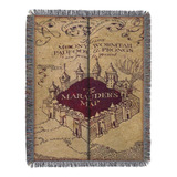Northwest Manta De Mapa Merodeador Cobija Harry Potter Tapiz