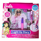 Set Barbie Crea Tu Propio Diario 60 Hojas Pluma Reveladora