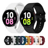 Pulseira Silicone Para Galaxy Watch6 6 Classic 40/43/44/47mm