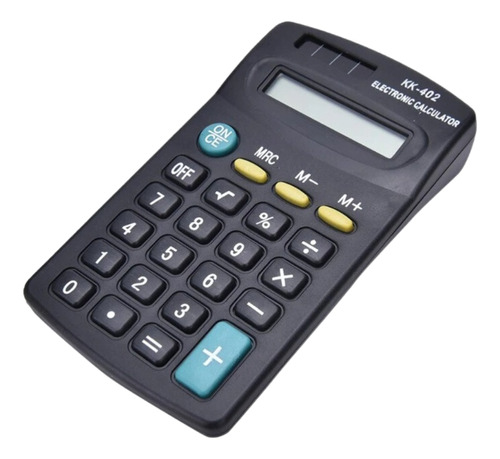 Kit 5 Calculadora Bolso Pequena 402 Mini Portatil Trabalho