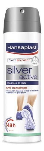 Hansaplast Spray Desodorante Para Pies Silver Active 150 Ml