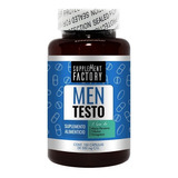 Men Testo, Testosterona Hombre, 100 Cápsulas