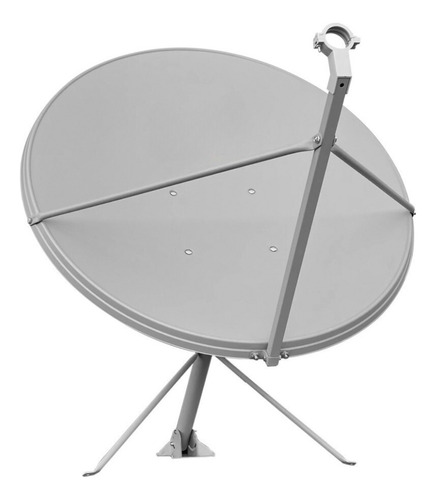 Antena Digital Parabólica Chapa 90cm Banda Ku - Bedinsat