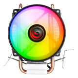 Cpu Cooler Intel Lga 1200 / 115x / 775 Led Rainbow 3 Pinos