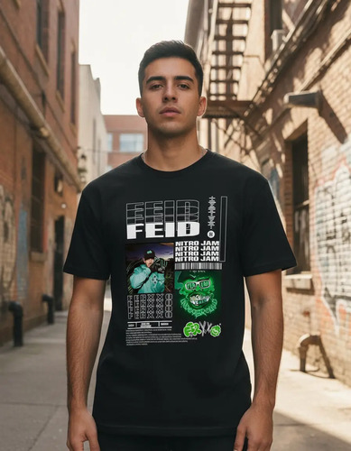 Playera Ferxxo Feid Musica Pop Killroy | Meses sin interés