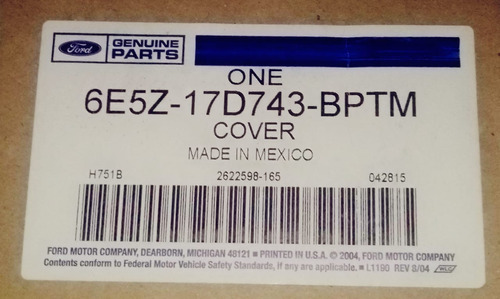 Tapa Externa Retrovisor Izquierdo Ford Fusin 2007 - 2009 Foto 9