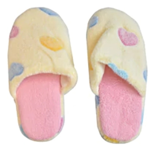 Pantufla De Mujer Chinelas Invierno Liviana Peluche