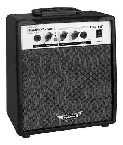 Cubo Ampli Guitarra Vox Storm Cg15 Classic Distorção C/ Nota