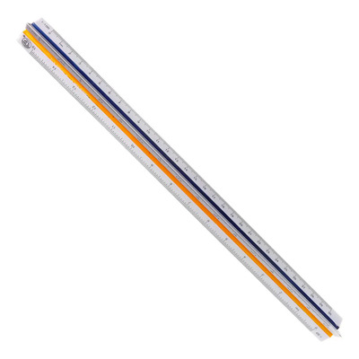 Escalímetro Plástico Barrilito, 6 Escalas, 30 Cm - 1 Pieza | MercadoLibre