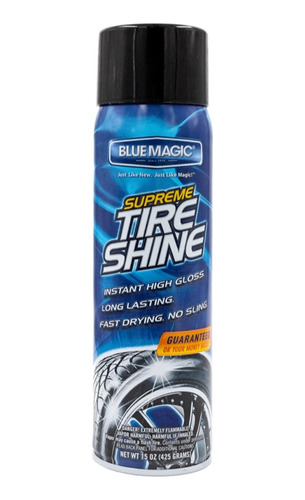 Blue Magic Abrillantador Llanta Premium Duradero Brilloso