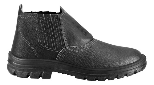 Bota Botina De Segurança Elástico Com Biqueira Pvc Epi Top