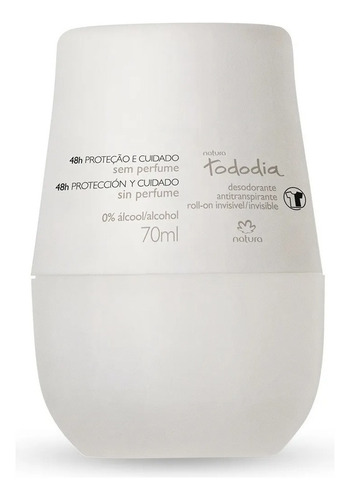 Desodorante Antitranspirant Natura Roll-on  Sem Perfume - 70ml