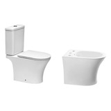 Combo Inodoro Piazza Abruzzo Con Bidet 3a