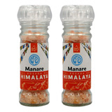 Pack 2 Molinillos Con Sal Rosada Del Himalaya. Agronewen