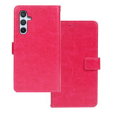 Capa Carteira Couro Flip Para Samsung A54 Premium Cores