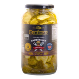 Pepino Fatiado Hamburguer Burger Pickles Picles 760g Danimar