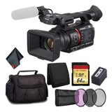 Panasonic Ag-cx350 4k Videocámara - Kit De Paquete Con Tar.