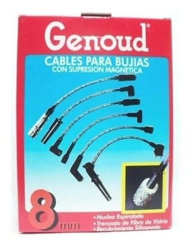 Cables De Bujias Renault 19 1.6 Rn Enc.electronico 
